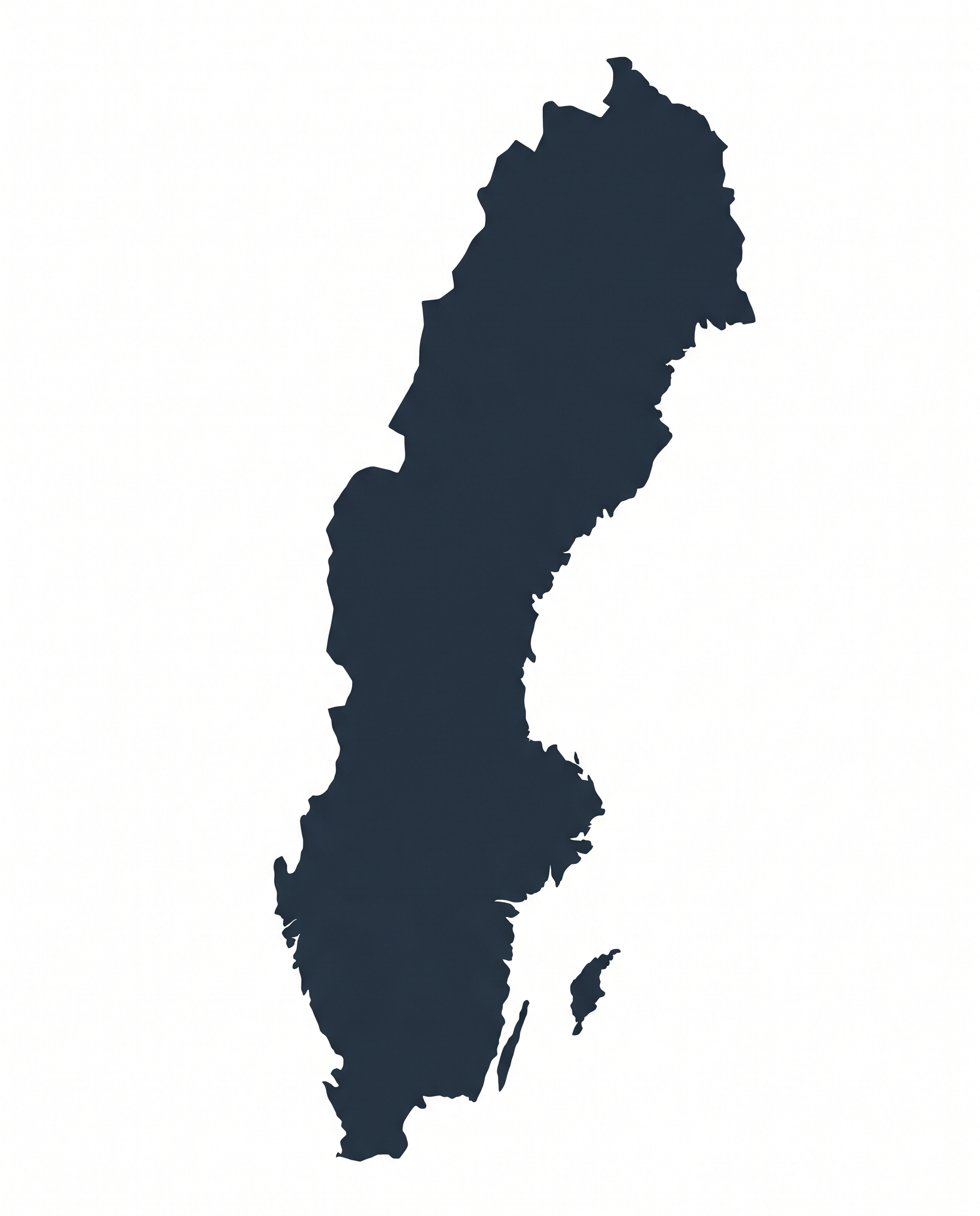 Sverigekarta